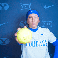 Catcher Hailey GIF by BYU Cougars