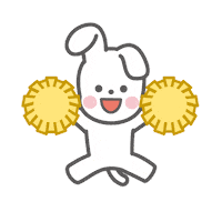Puppy Celebrating Sticker
