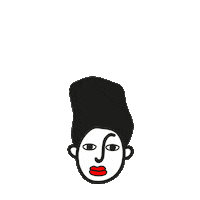 MAL_ideas4good love heart sad design Sticker