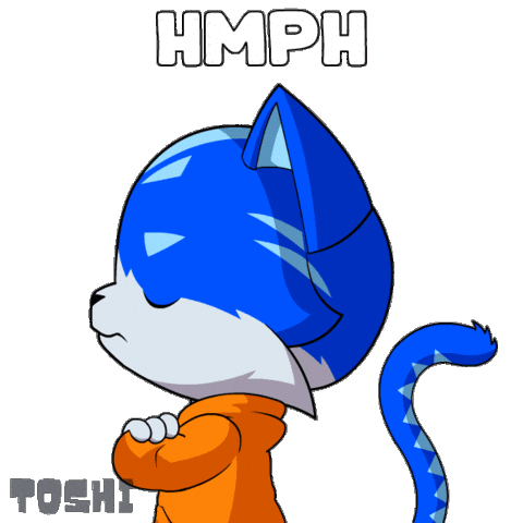 Mad Cat Sticker by Toshithecat