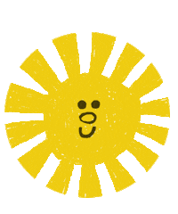 Happy Good Vibes Sticker by Toby Rampton