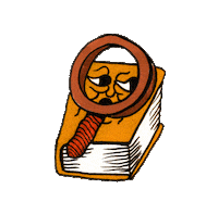 Art Books Sticker