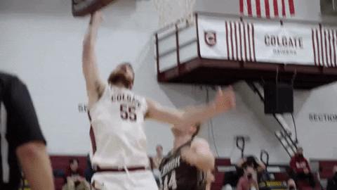 Basketball Celebration GIF by Colgate Athletics