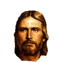 jesus christian Sticker