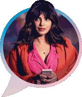 Priyanka Chopra Texting Sticker by Sony Pictures