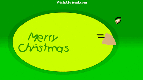 New Year Christmas GIF by wishafriend