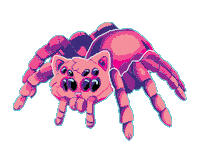 Cat Pixel Sticker by Ariel Hart