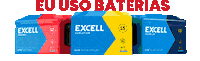 BateriasExcell original carro evolution energia Sticker