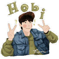 Hope Btsjhope Sticker by Tizzm