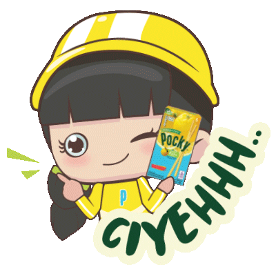 pockyid giphyupload yuzu pocky pockyyuzu Sticker
