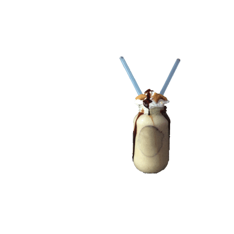 milkshake pizpa Sticker