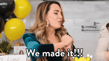 Happy Made It GIF by Rosanna Pansino