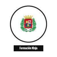 Las Palmas Flag Sticker by Formación Ninja