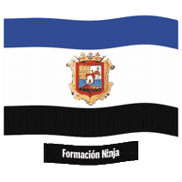 Las Palmas Bandera Sticker by Formación Ninja