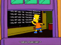 Episode 11 Writing GIF by The Simpsons