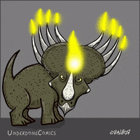 Jurassic Park Cartoon GIF by Underdone Comics