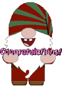 Congratulations Sticker