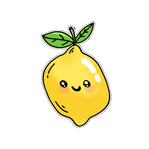 Fruit Lemon Sticker