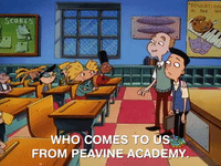 hey arnold nicksplat GIF