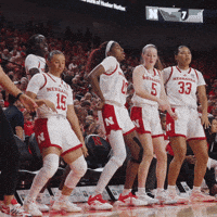 Ncaa Womens Basketball Dancing GIF by Huskers