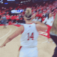 Ncaa Womens Basketball Dancing GIF by Huskers