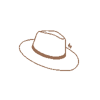 thelovelyhairclass hat lovely fedora thelovelyhairclass Sticker