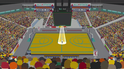 basketball crowd GIF by South Park 