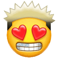 Heart Eyes Sticker