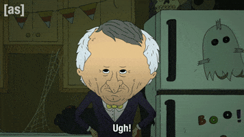 Halloween Ugh GIF by Adult Swim