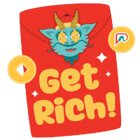 Happy New Year Fortune Sticker by Passionationco