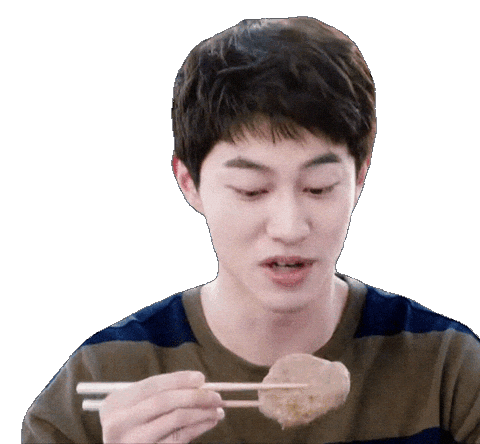 Korean Eat Sticker