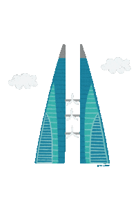 Bahrain Manama Sticker