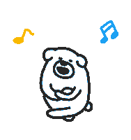 dance love Sticker by takadabear