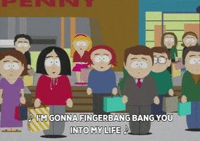 crowd bang GIF by South Park 