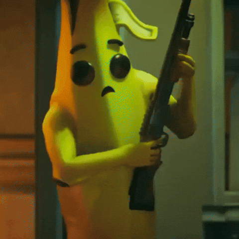 Peely on Fortnite 