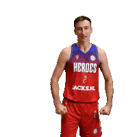 Basketball Celebration Sticker by Heroes Den Bosch