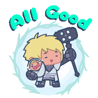 All Good Warrior Sticker by Ng Khai Hong