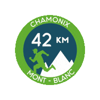 Mont Blanc Marathon Sticker by ChamonixWorldCup