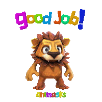 Seal Of Approval 3D Sticker by The Animasks