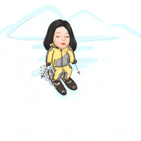 Winter Snowfall GIF