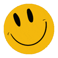 Happy Smiley Face Sticker