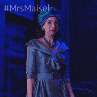 Season 4 Reaction GIF by The Marvelous Mrs. Maisel