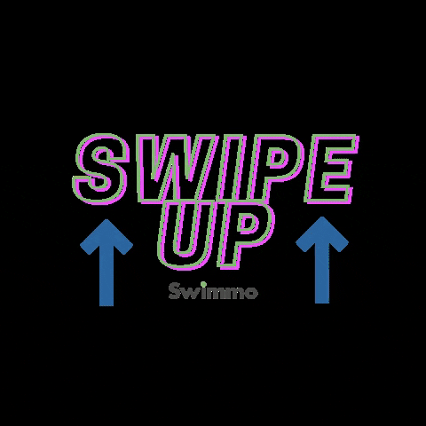 swimmoinvest sticker swipe up real estate swipe GIF