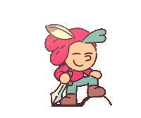 Pose Hair Flip Sticker by Xbox