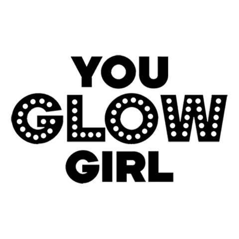 you glow girl Sticker by The Chemist Look