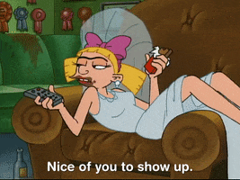 sarcastic look who it is GIF by Hey Arnold