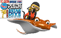 Scuba Diver Sticker by Buceo Madrid