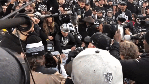 Oakland Raiders Football GIF by Storyful