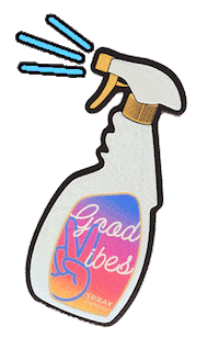 vibestickies vibes stickers clean good vibes Sticker