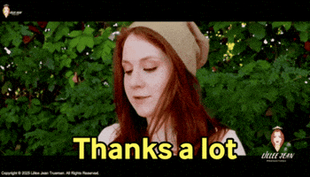 Woman Thank You GIF by Lillee Jean Trueman